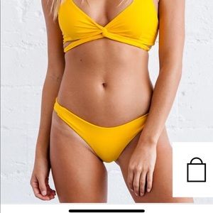 Beach Babe “Camilla” Bikini Bottom- Mango